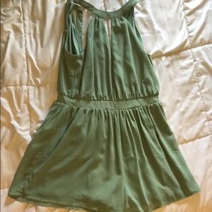 Pastel green romper